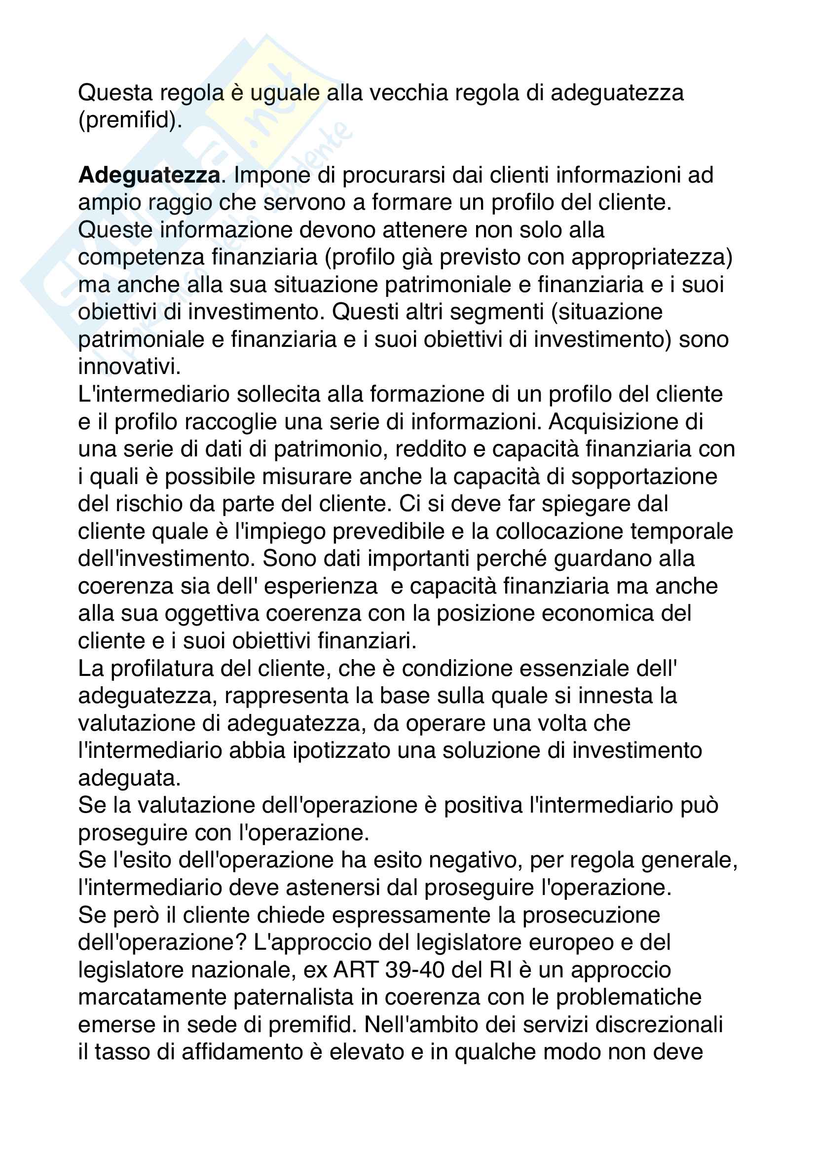 Appunti mercati finanziari Pag. 16