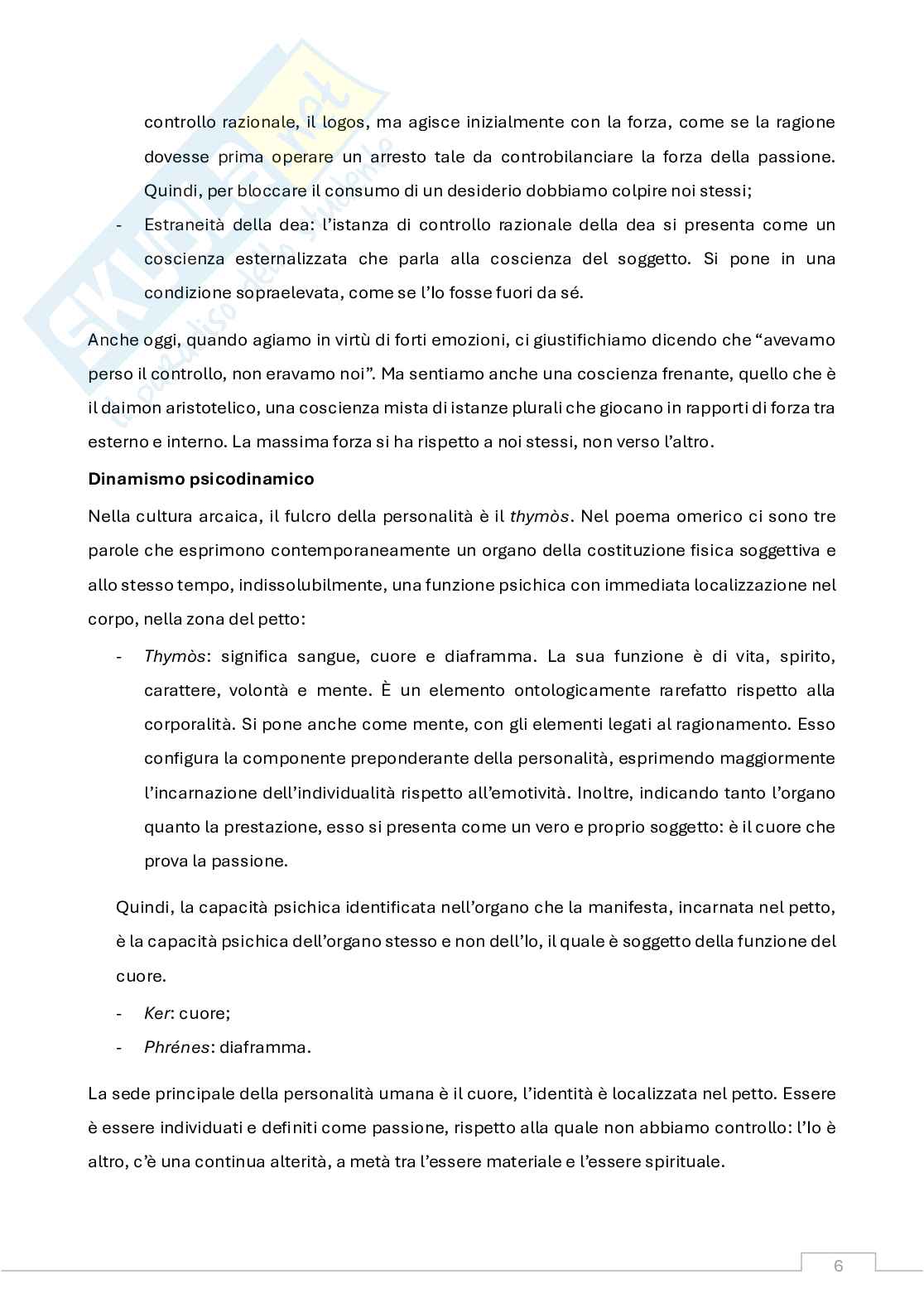 Appunti Storia della filosofia moderna e contemporanea (b)  Pag. 6