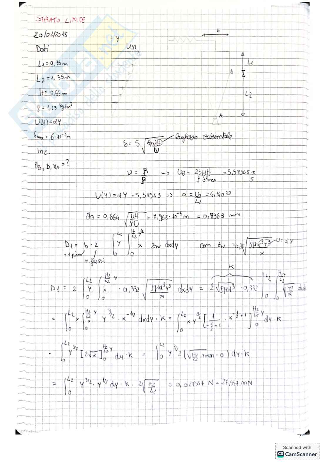 Esercizi Fluidodinamica - parte 2 Pag. 31