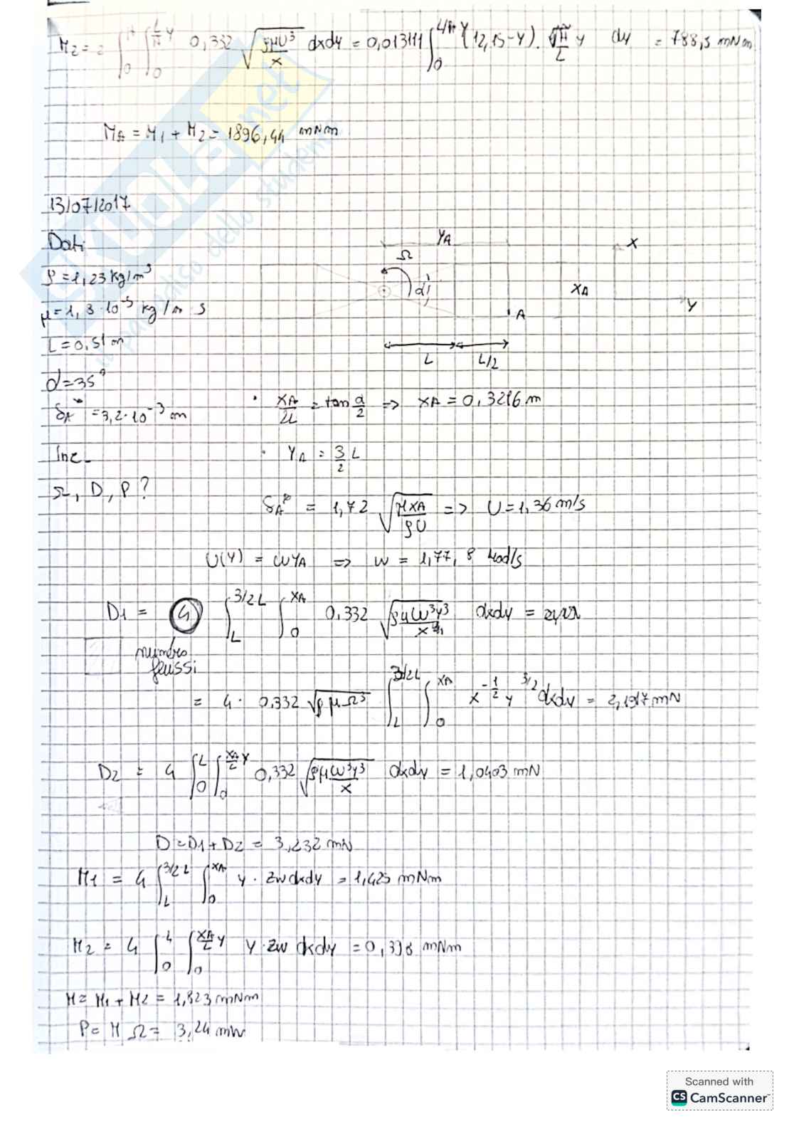 Esercizi Fluidodinamica - parte 2 Pag. 36