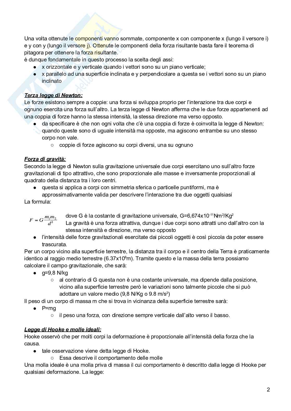Appunti di Fisica Pag. 2