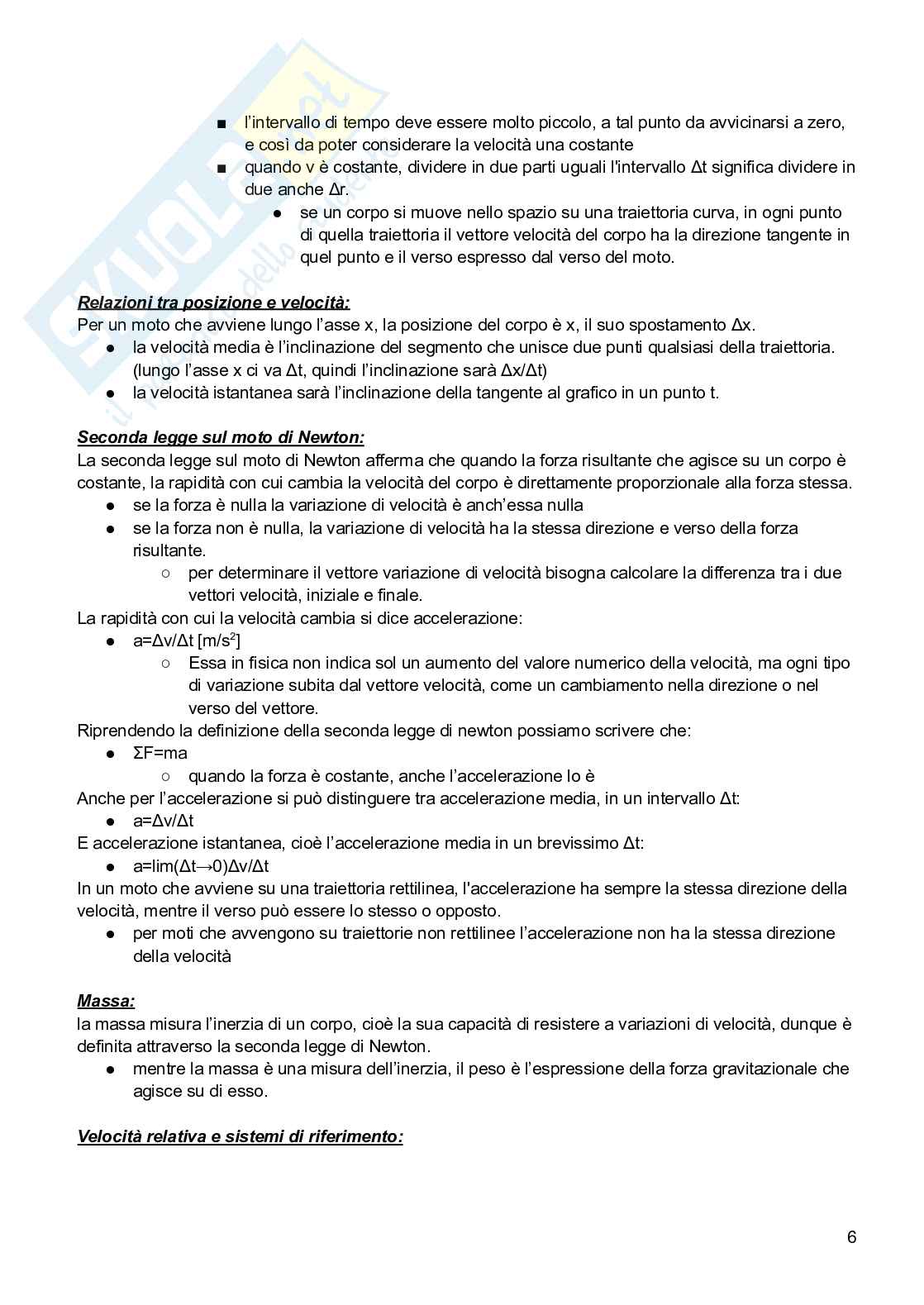 Appunti di Fisica Pag. 6