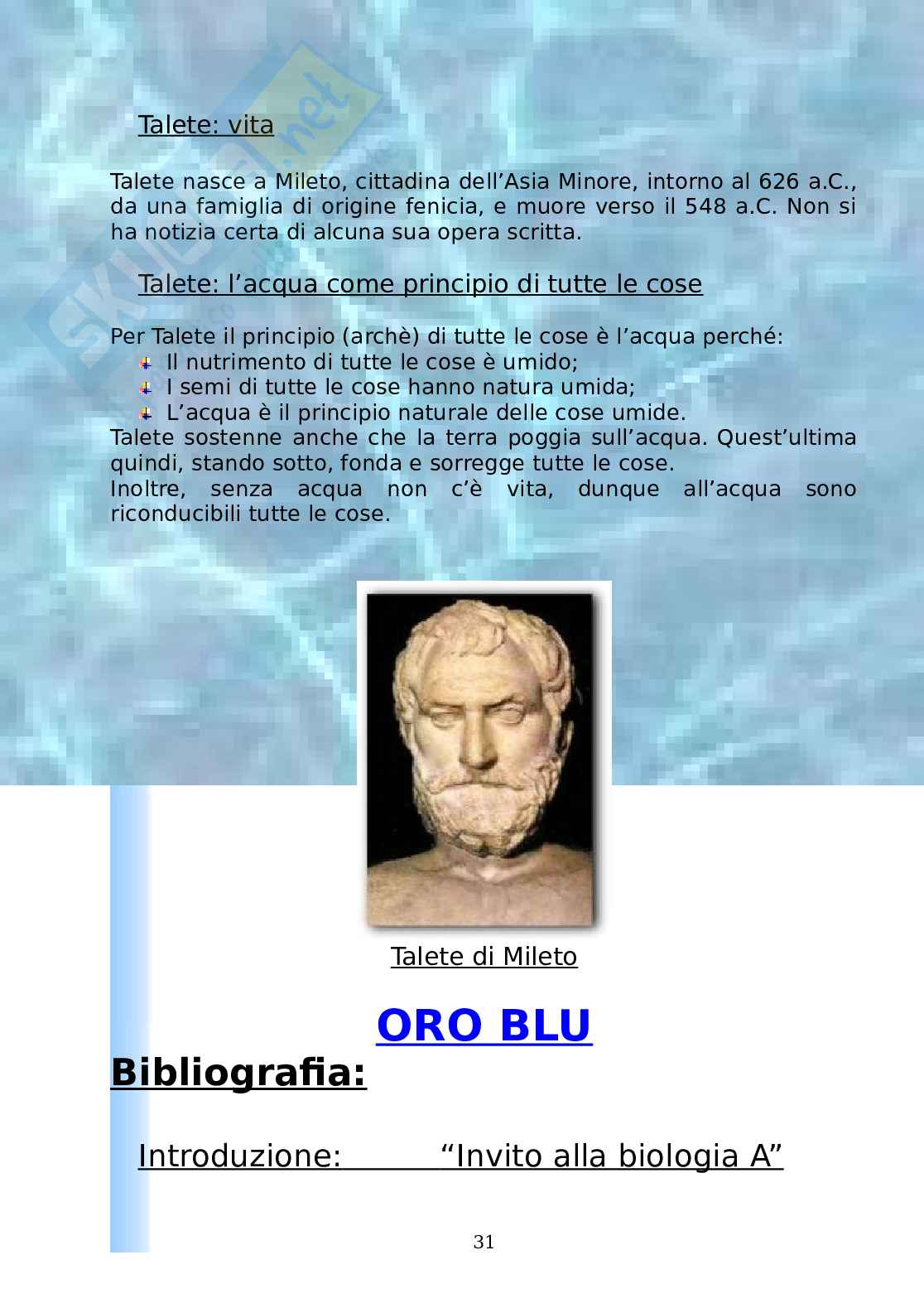 Oro blu Pag. 31