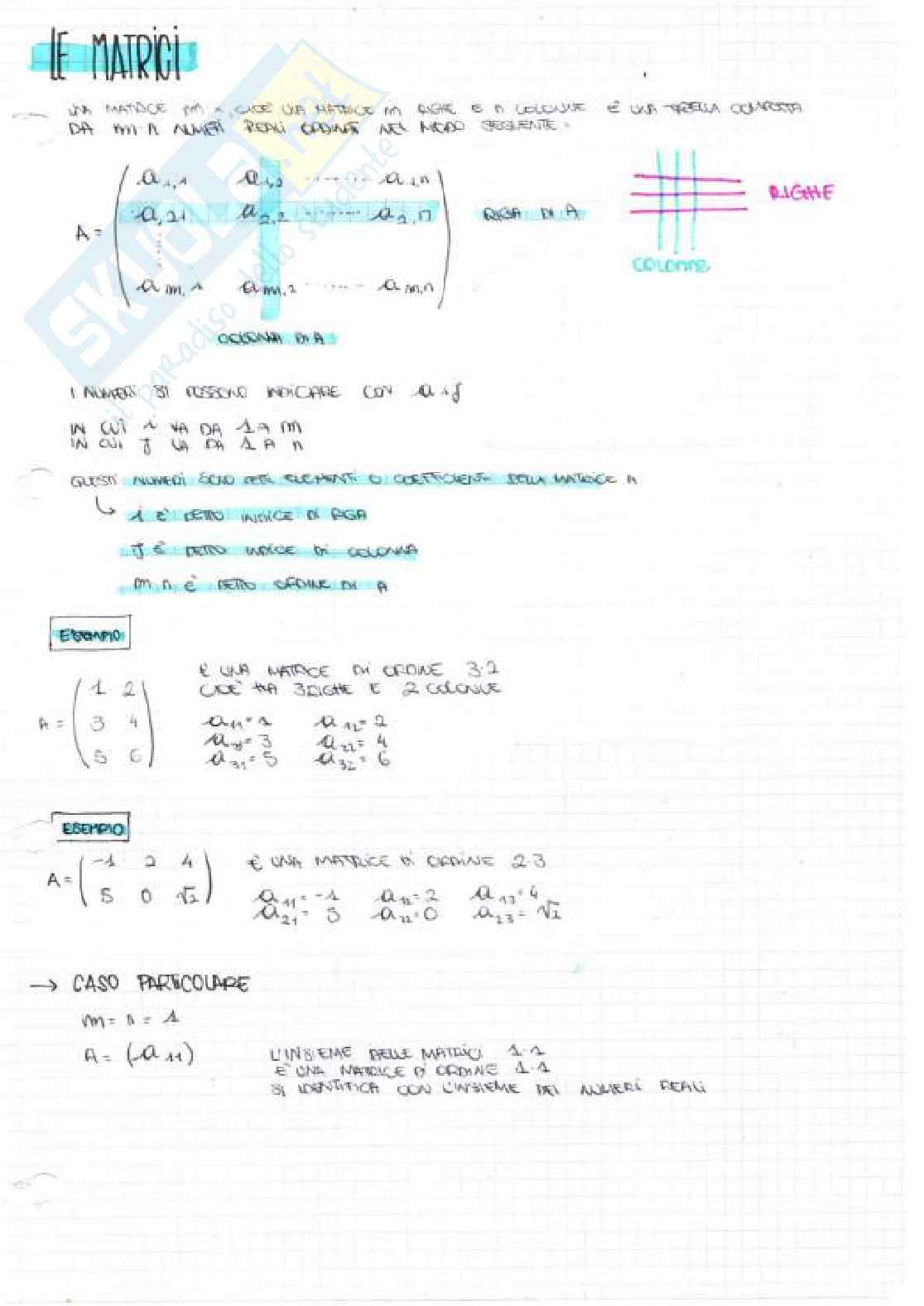 Appunti lezione Teoria Istituzioni di matematiche Pag. 1