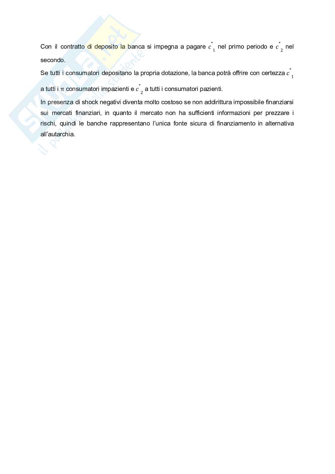 Domande aperte Economia dei mercati monetari e finanziari Pag. 11