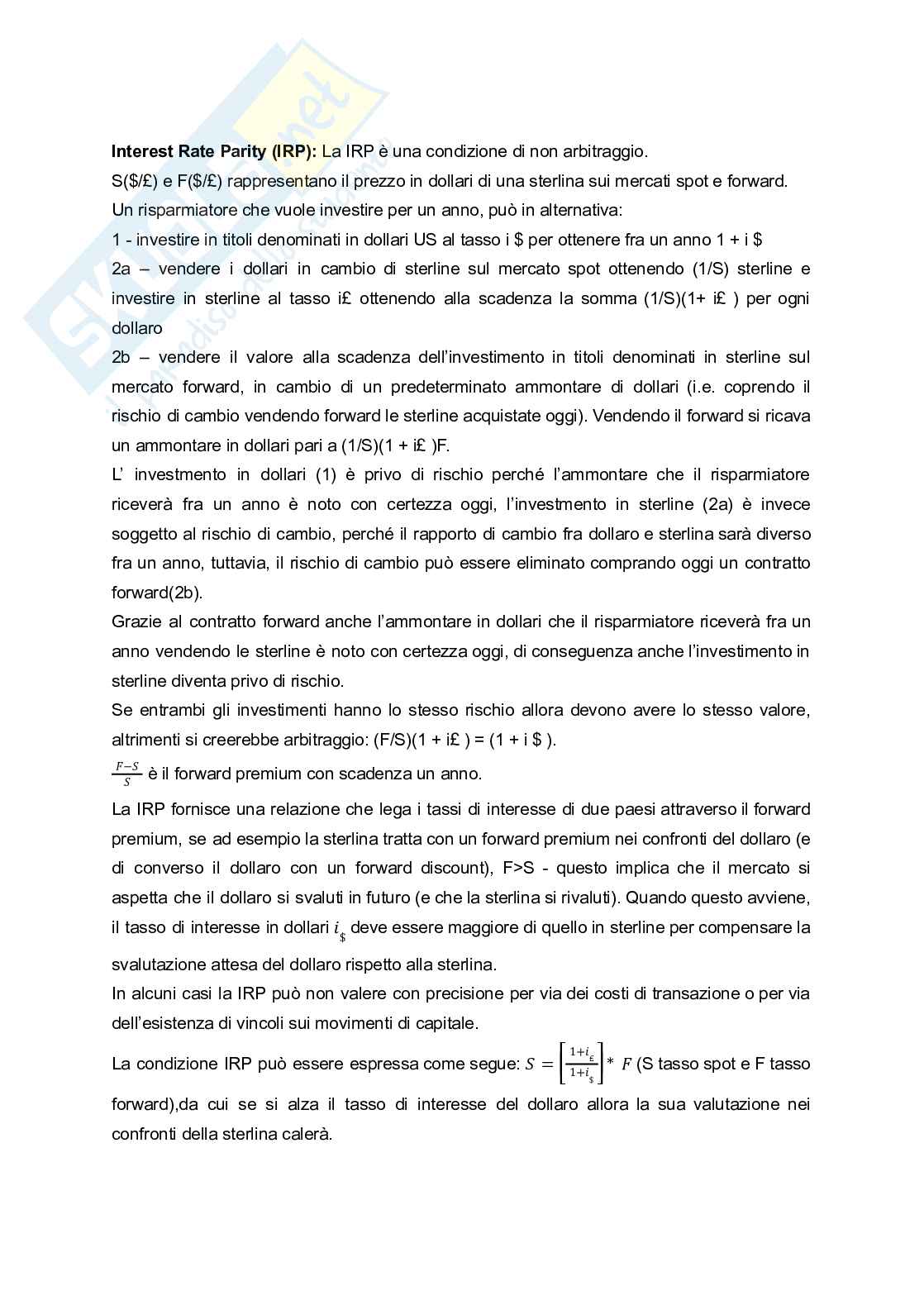 Domande aperte Economia dei mercati monetari e finanziari Pag. 26