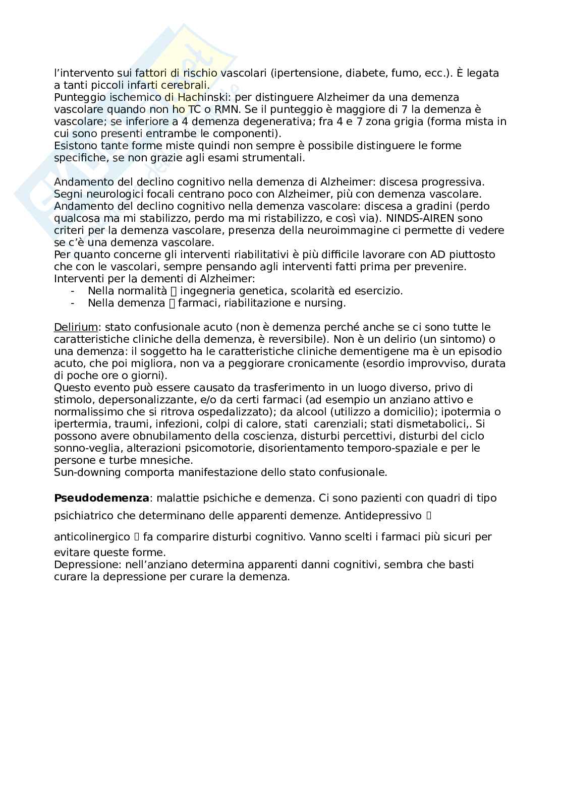 Malattia di Alzheimer Pag. 6