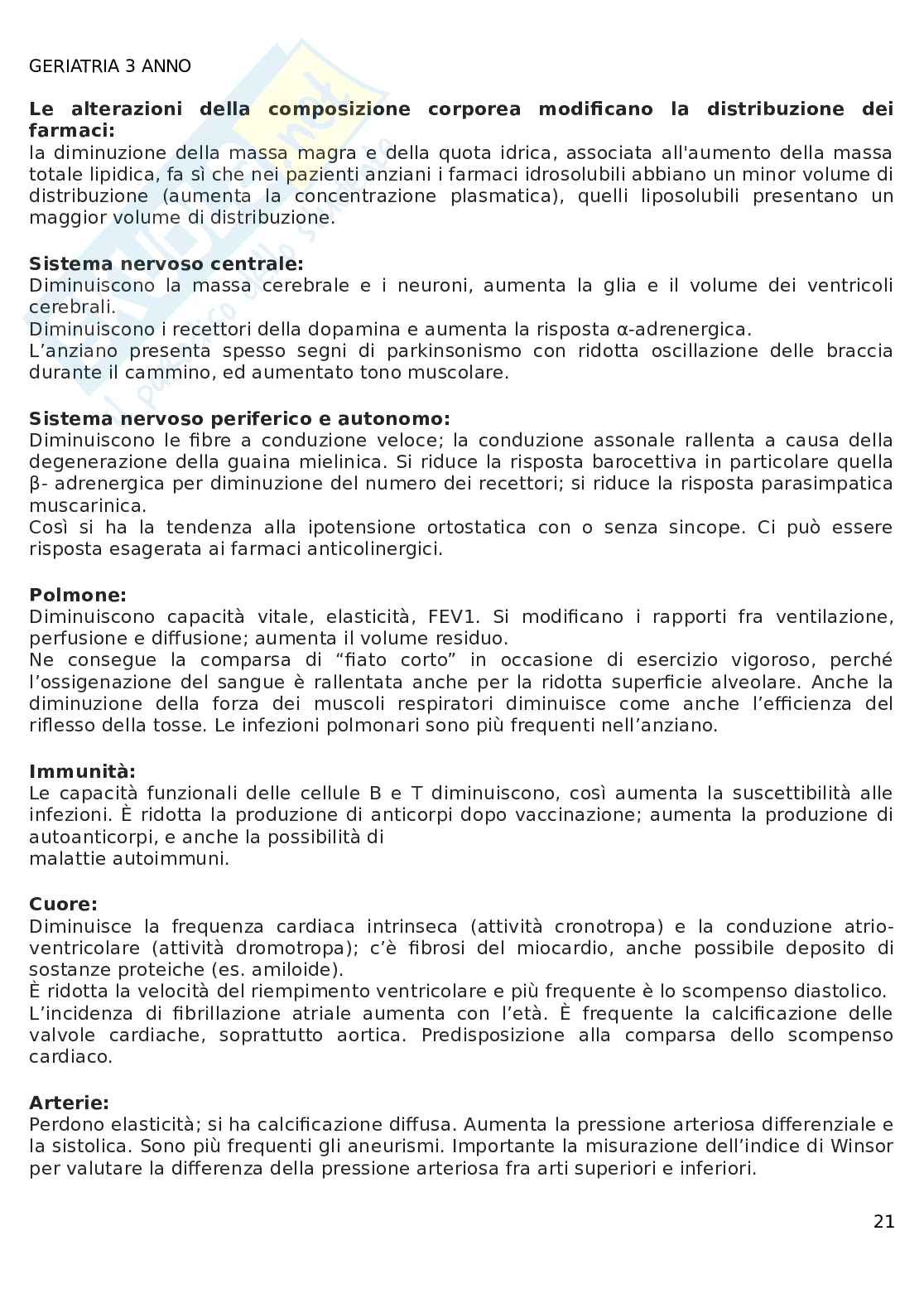 Geriatria  Pag. 21