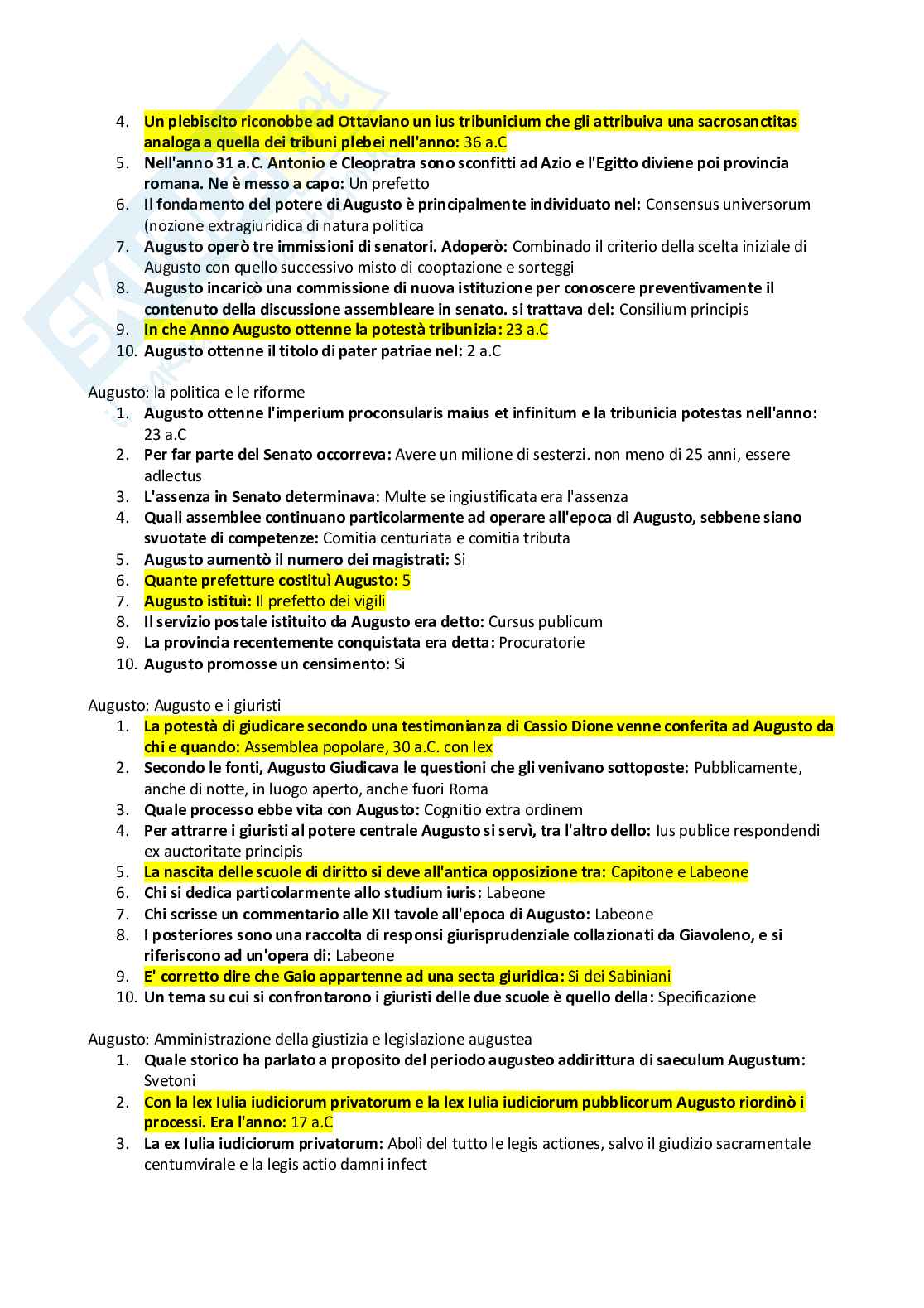 Paniere nuovo (2026) di Storia del diritto romano Pag. 11