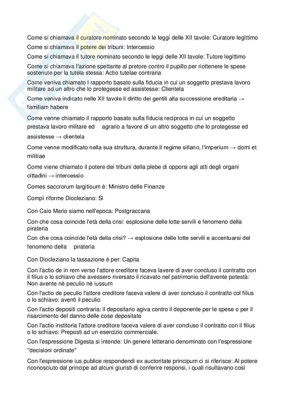 Paniere nuovo (2026) di Storia del diritto romano Pag. 21