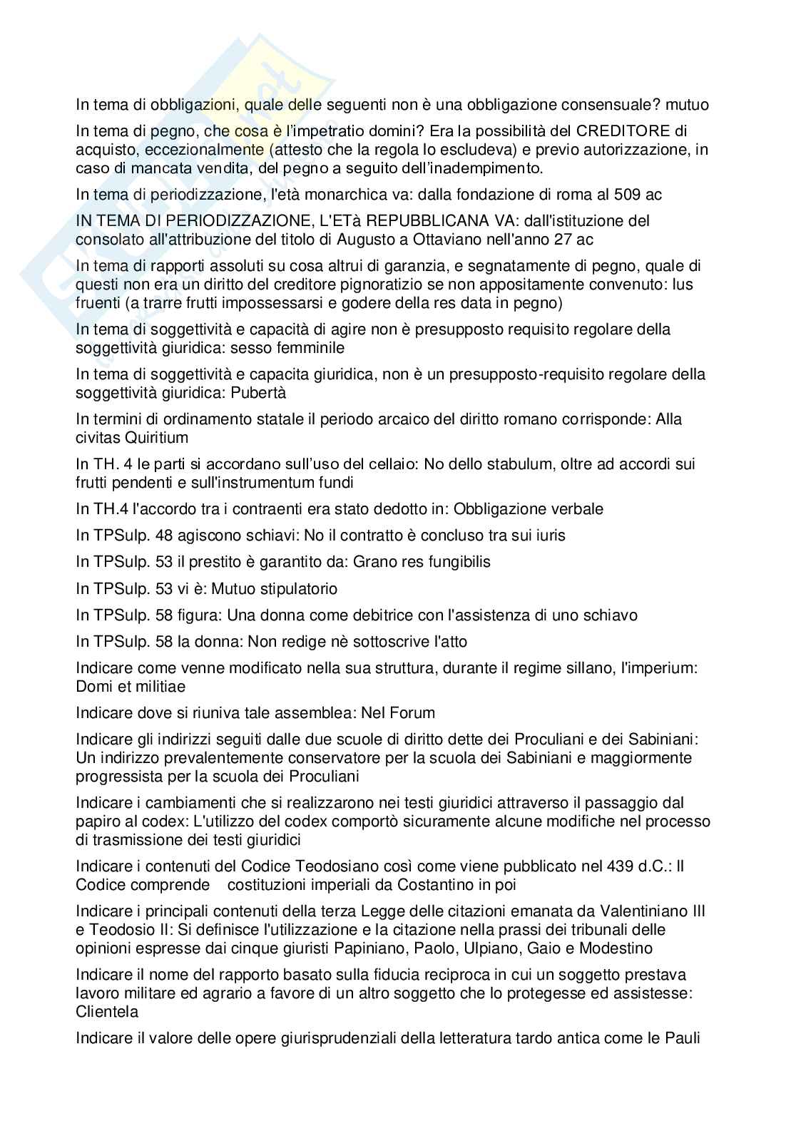 Paniere nuovo (2026) di Storia del diritto romano Pag. 36
