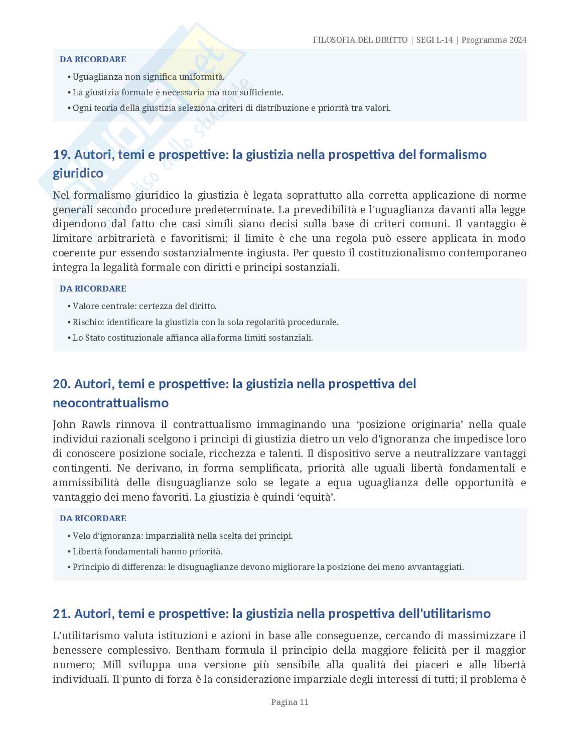 Appunti di Filosofia del diritto  Pag. 11