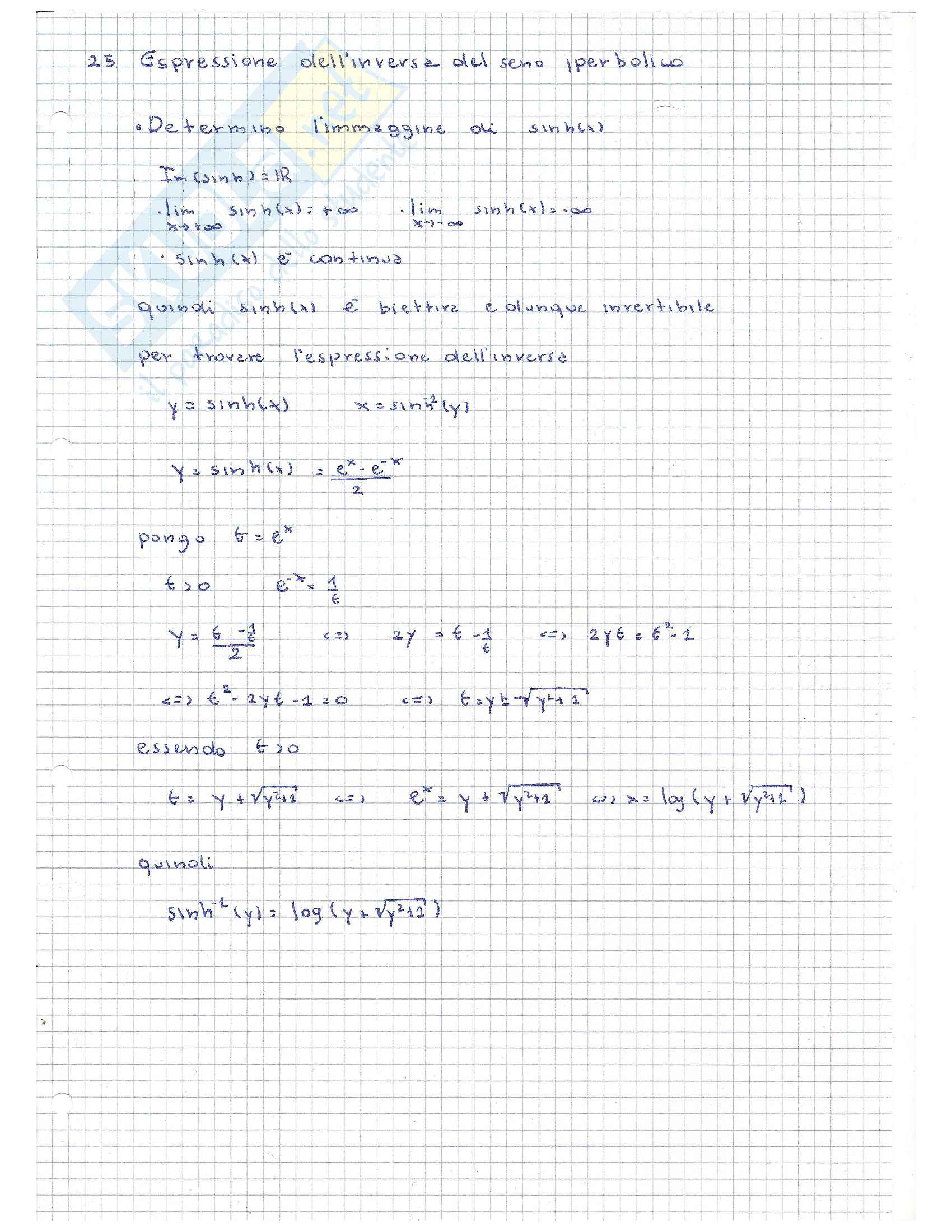 Appunti Analisi I Pag. 31