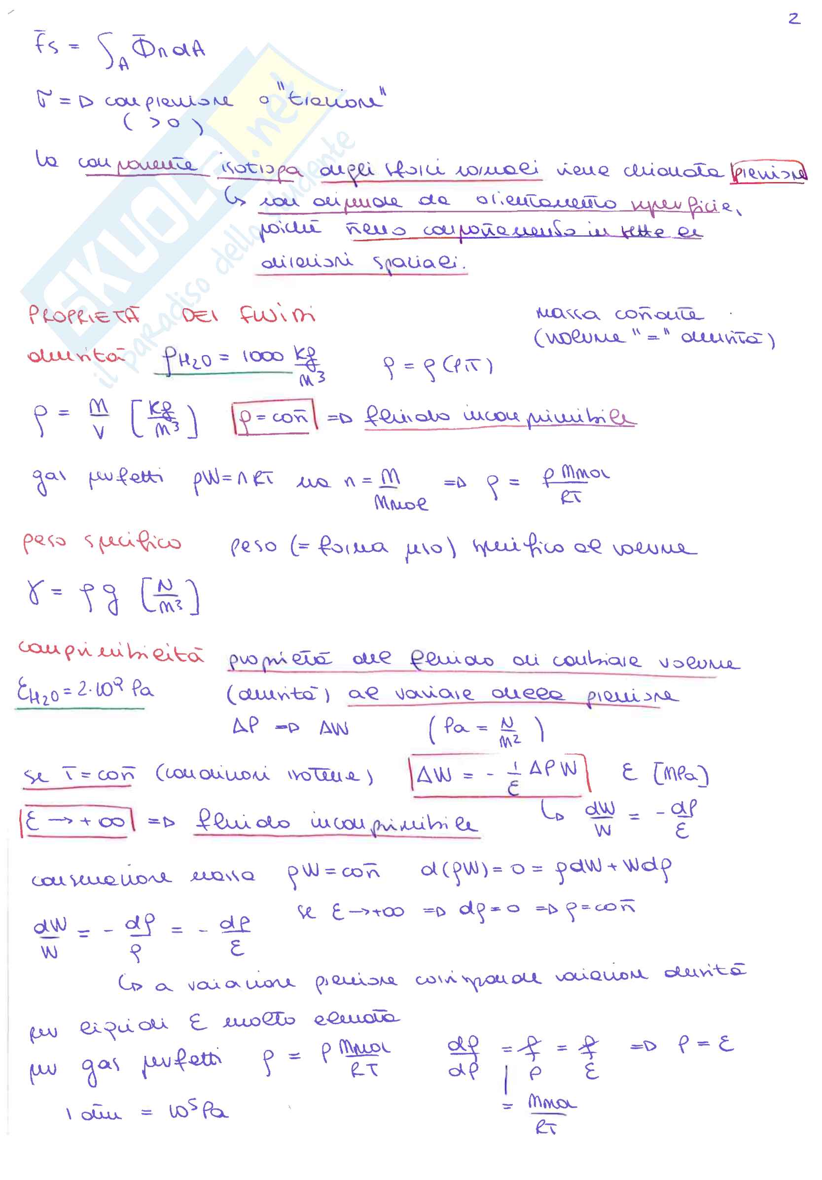 Corso completo meccanica dei fluidi Pag. 2