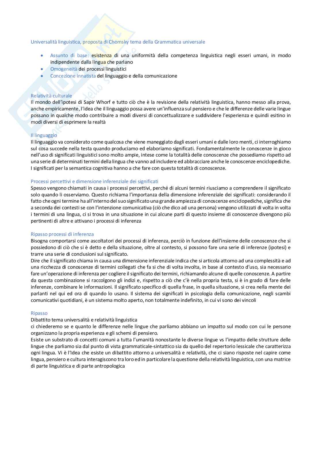 Psicologia della comunicazione Pag. 26