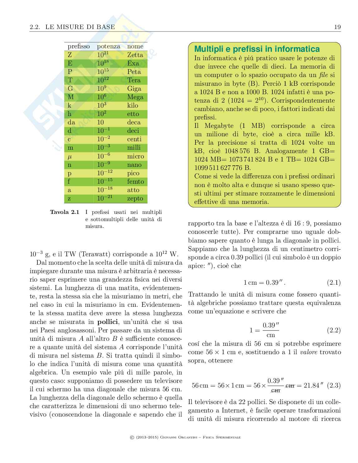 Fisica Sperimentale per la scuola superiore Pag. 31