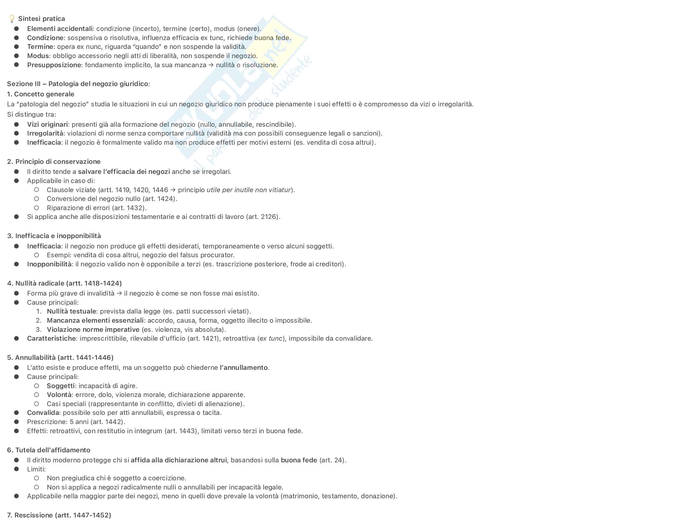 Appunti per l’esame di Diritto privato Pag. 21