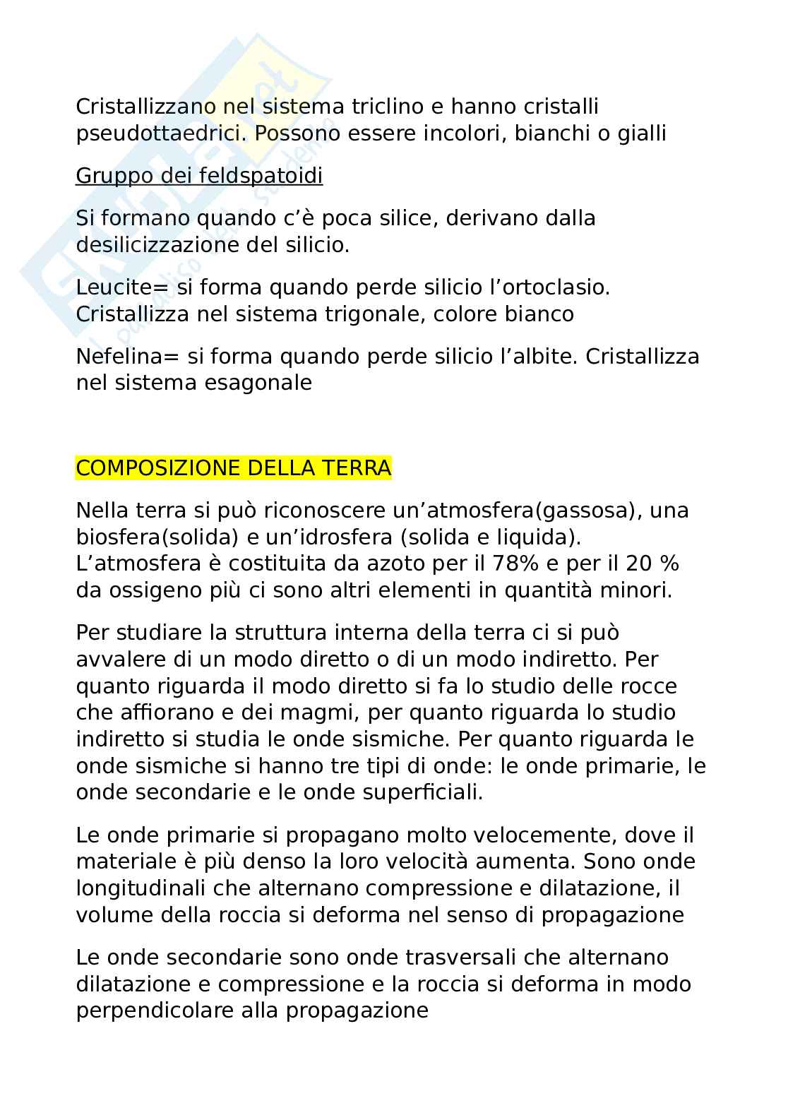 Mineralogia e petrografia Pag. 26