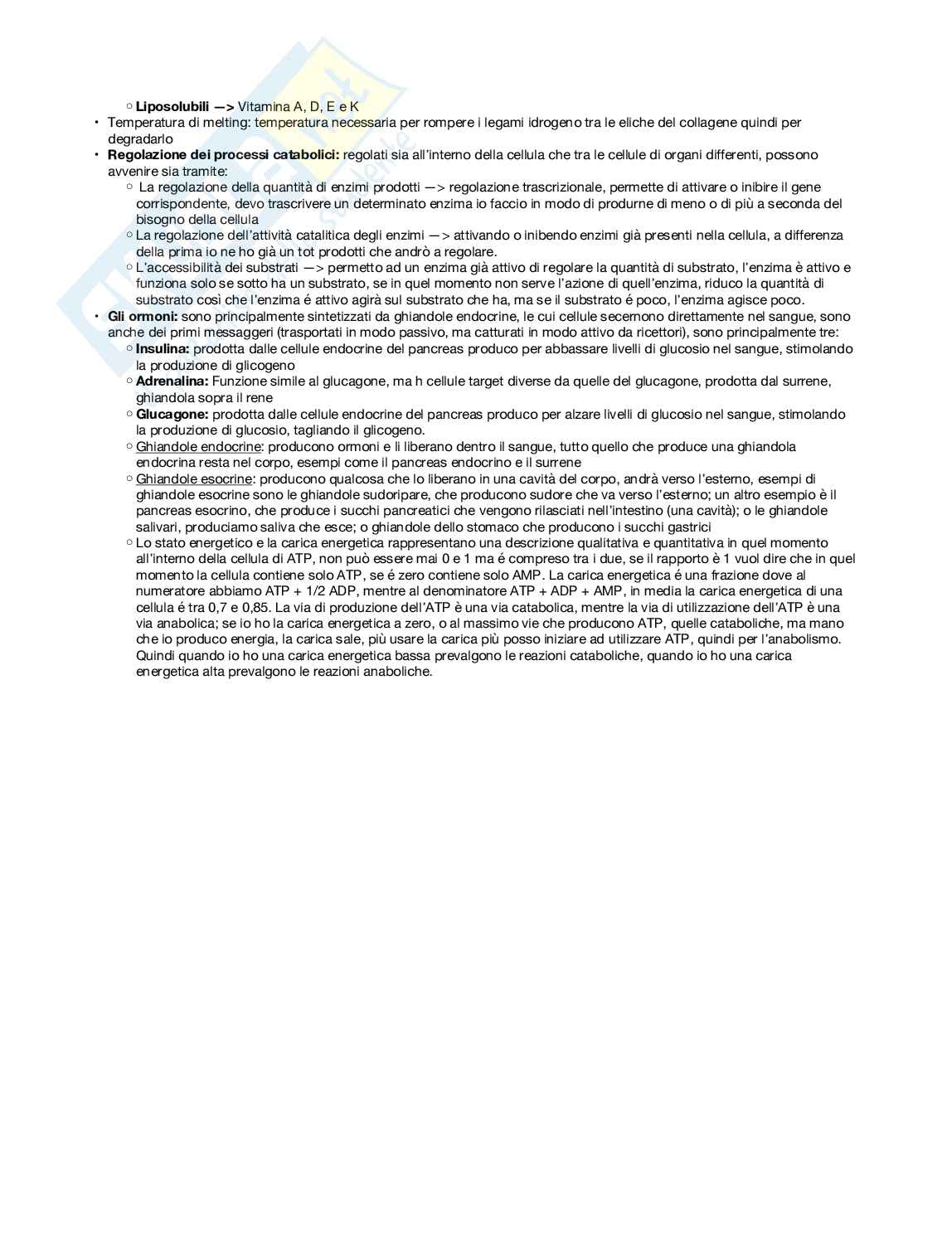 Biochimica (prima parte) Pag. 2