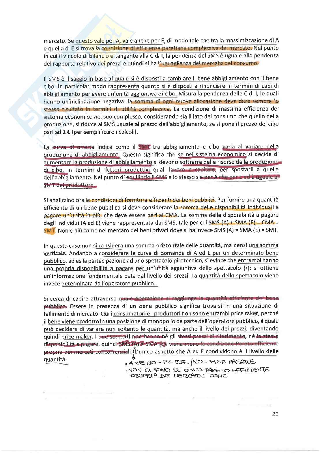 Esercitazioni esame Scienza delle finanze Pag. 26