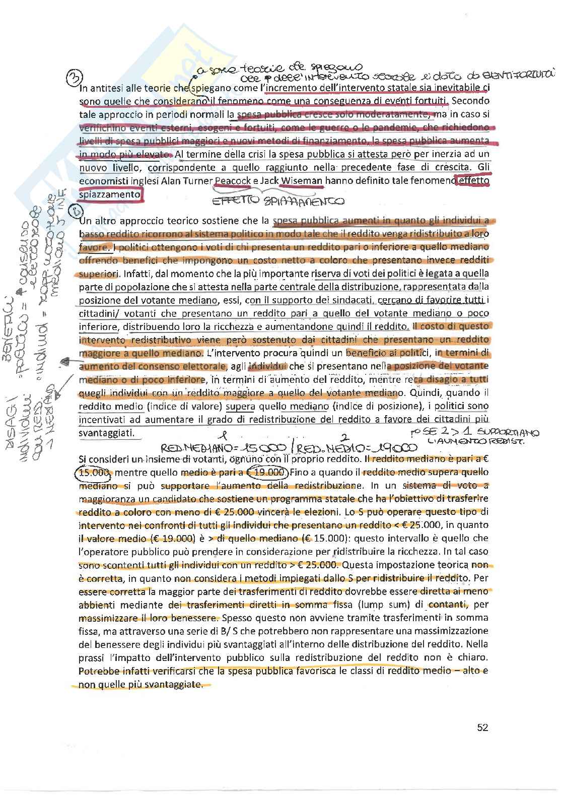 Esercitazioni esame Scienza delle finanze Pag. 56