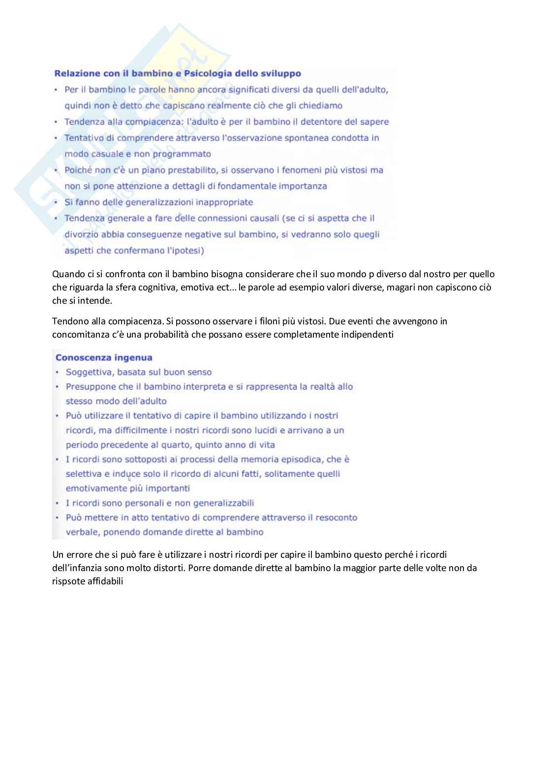 Psicologia dello sviluppo Pag. 2