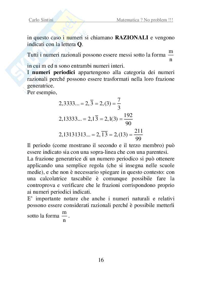 Matematica? ... No problem! (ebook) Pag. 16