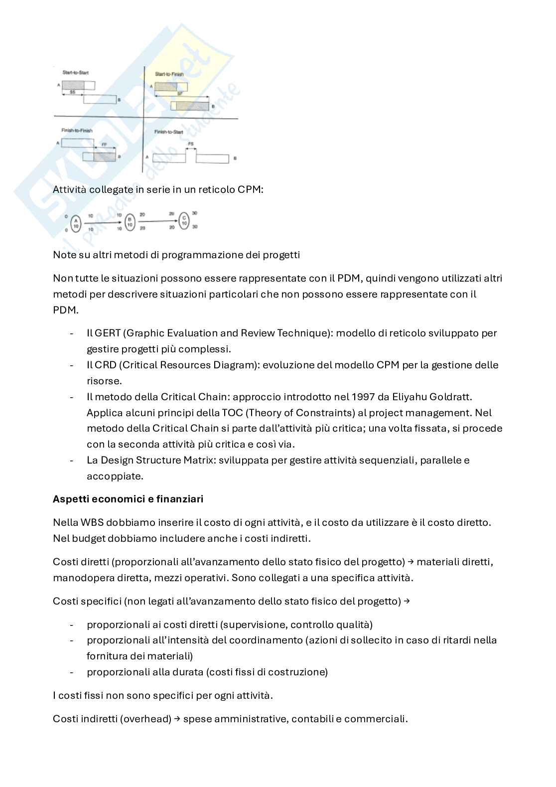 Appunti Project management (in italiano) Pag. 41
