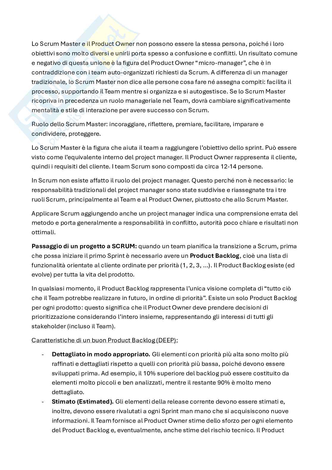 Appunti Project management (in italiano) Pag. 71