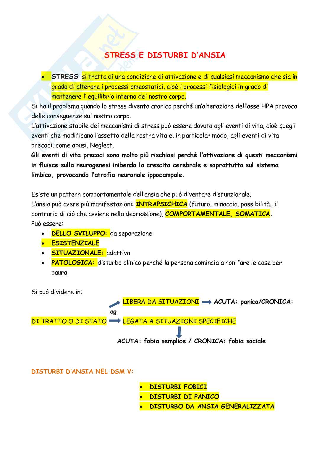 Appunti esame Psichiatria Pag. 11