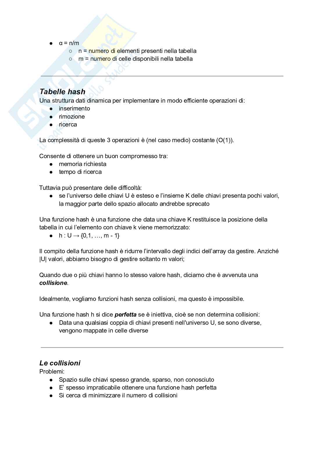 Algoritmi e strutture dati - Appunti completi Pag. 46