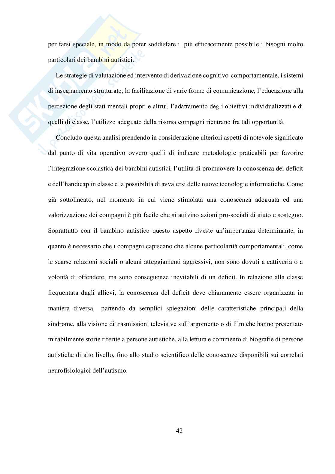 Disturbi dello spettro autistico: verso una didattica innovativa e di qualità  Pag. 51