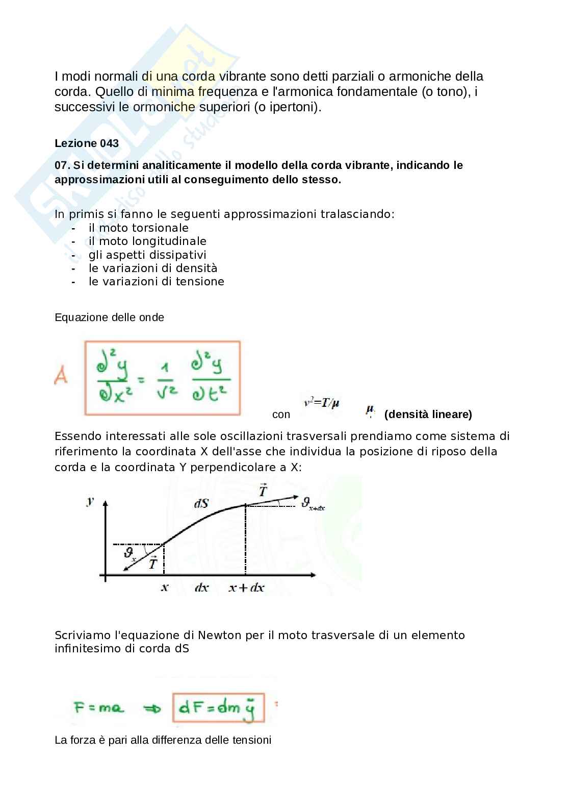 Domande aperte Modulistica e simulazione Pag. 41