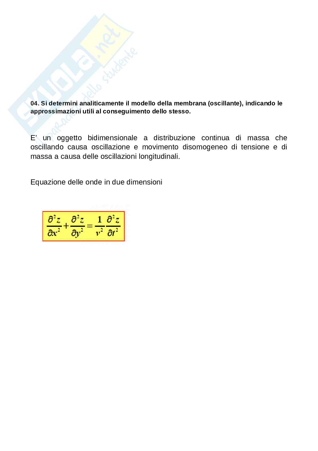 Domande aperte Modulistica e simulazione Pag. 46