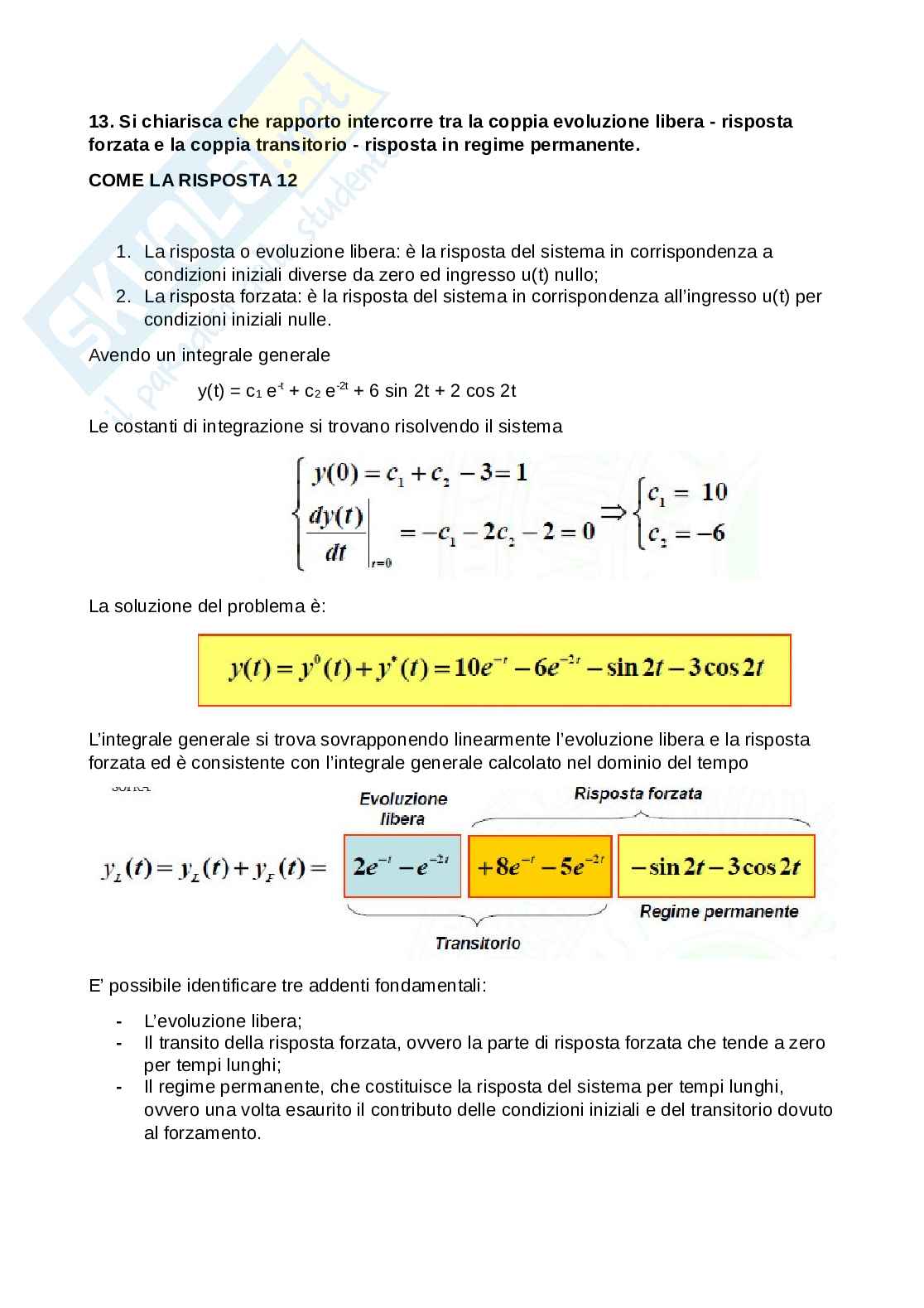Domande aperte Modulistica e simulazione Pag. 6