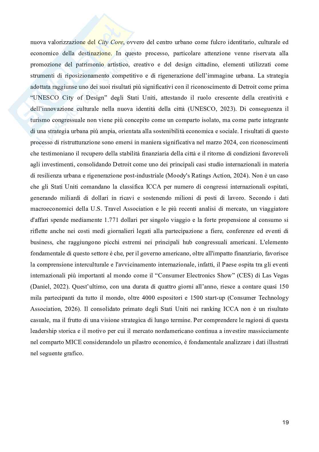 Meetings Incentives Conferences Exhibitions (MICE). Opportunità di sviluppo nelle Marche Pag. 21