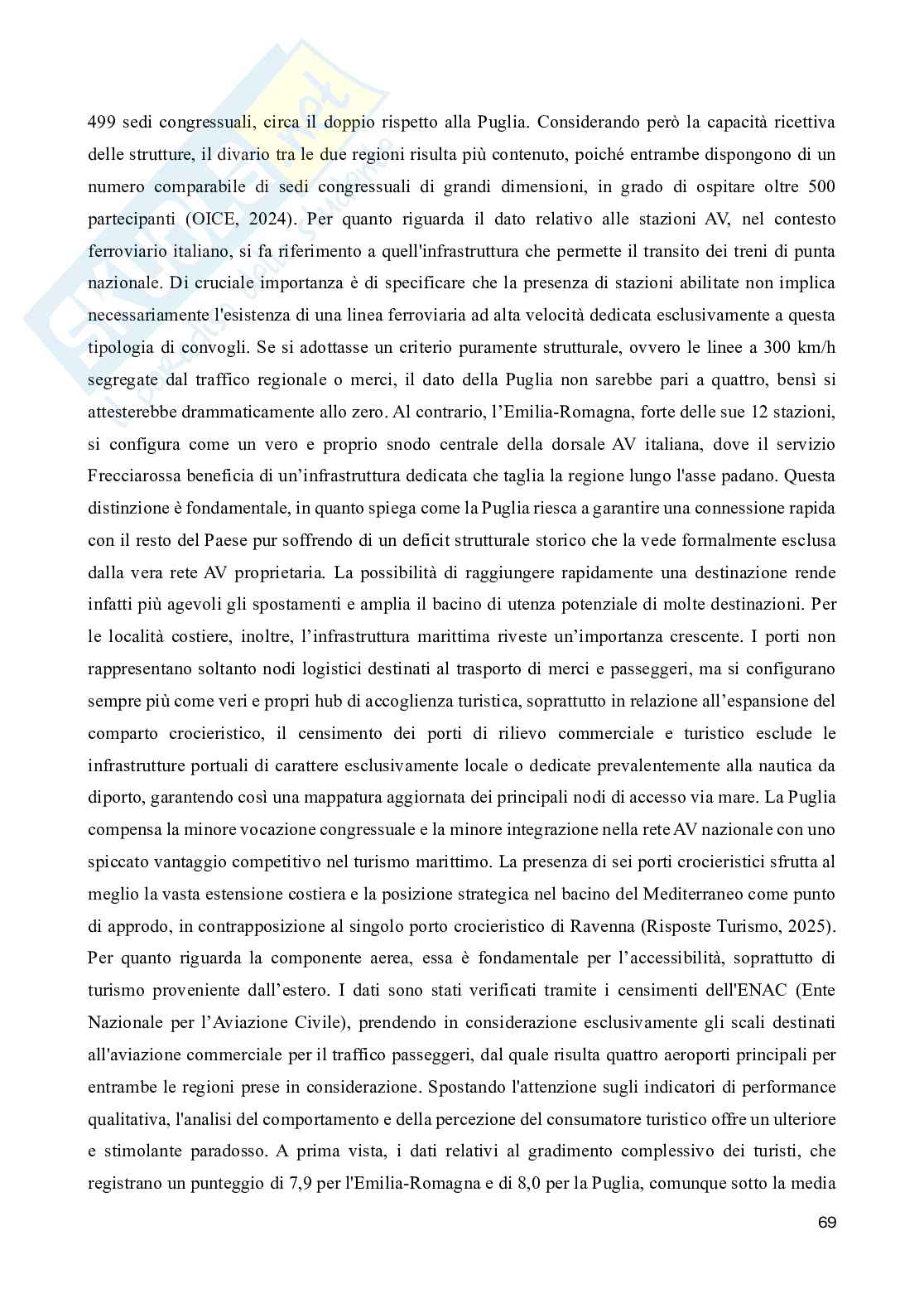 Meetings Incentives Conferences Exhibitions (MICE). Opportunità di sviluppo nelle Marche Pag. 71