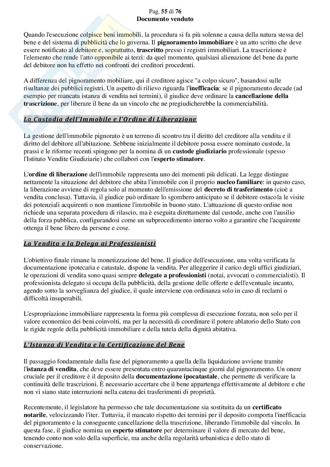 Riassunto esame Diritto processuale civile, Prof. Giussani Andrea, libro consigliato Argomenti di diritto processuale civile (2 modulo), Biavati Pag. 56