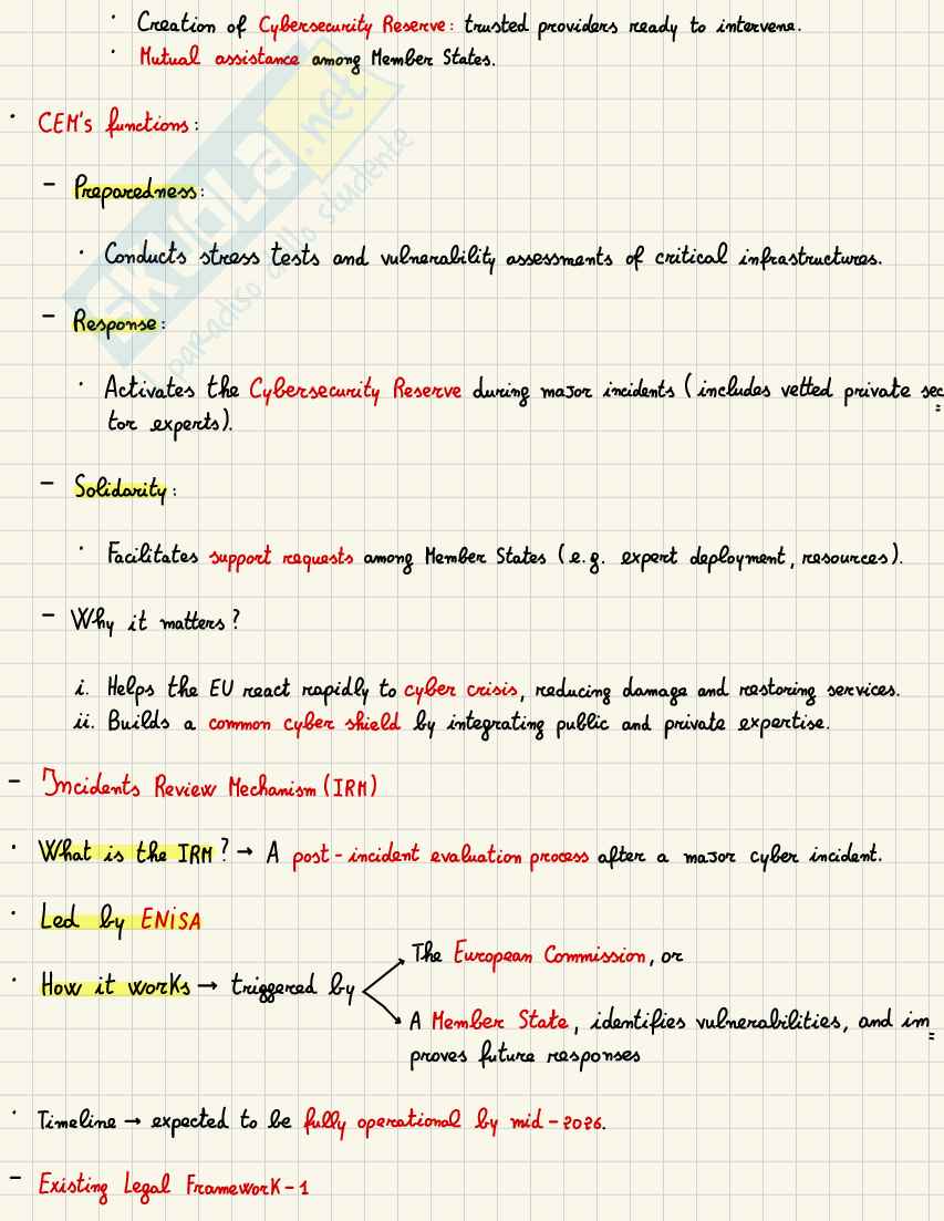 Appunti Information and technology law (parte 2) Pag. 1