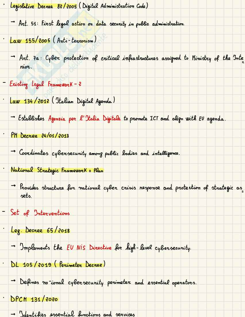 Appunti Information and technology law (parte 2) Pag. 2
