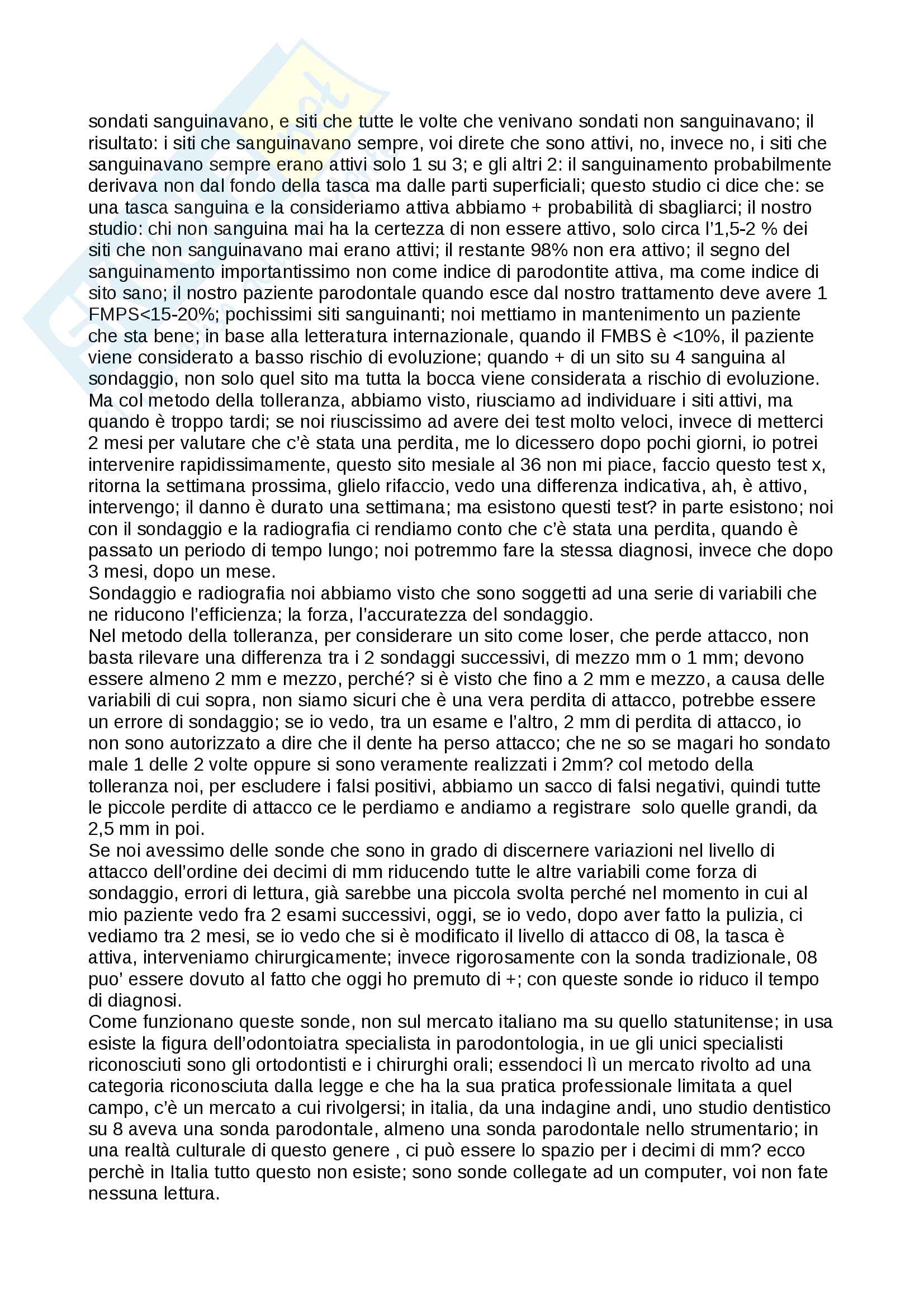 Diagnosi 3 parodontale Pag. 6