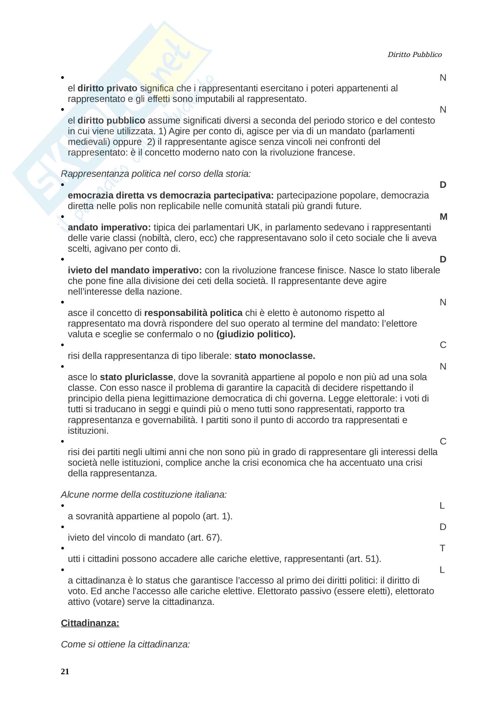 Appunti diritto pubblico, prof. Scuto Pag. 21