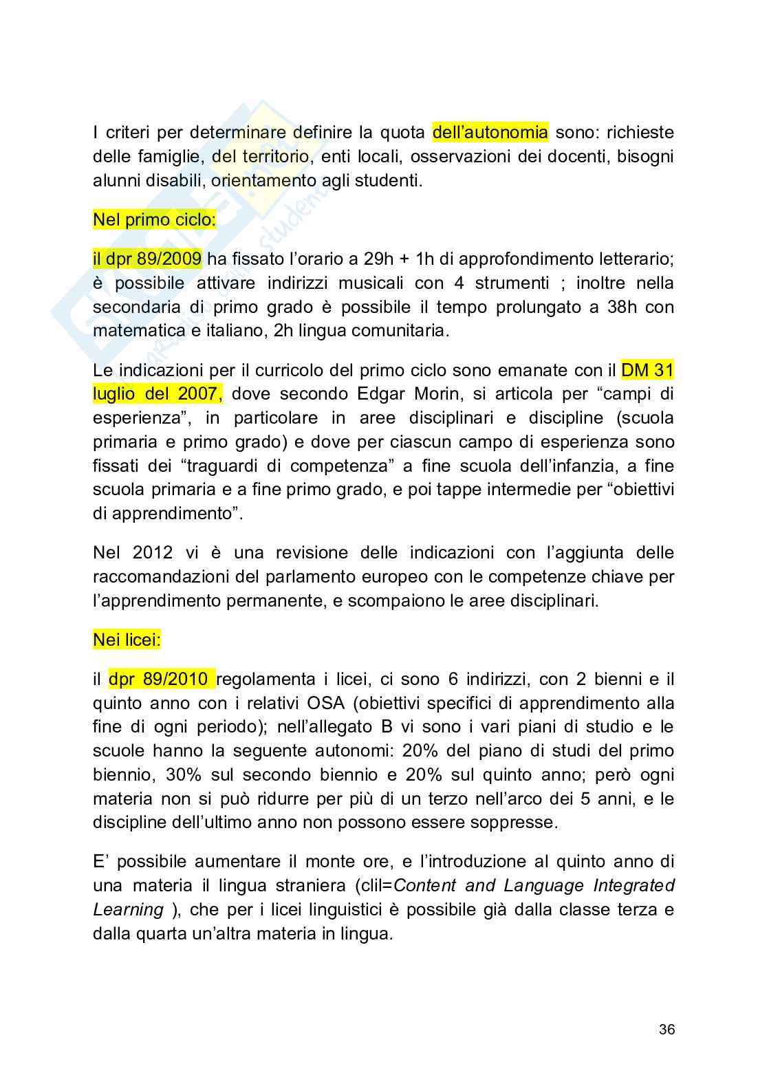 Concorso Straordinario Ter 2023 schemi mappe quiz docenti 2024 Pag. 36