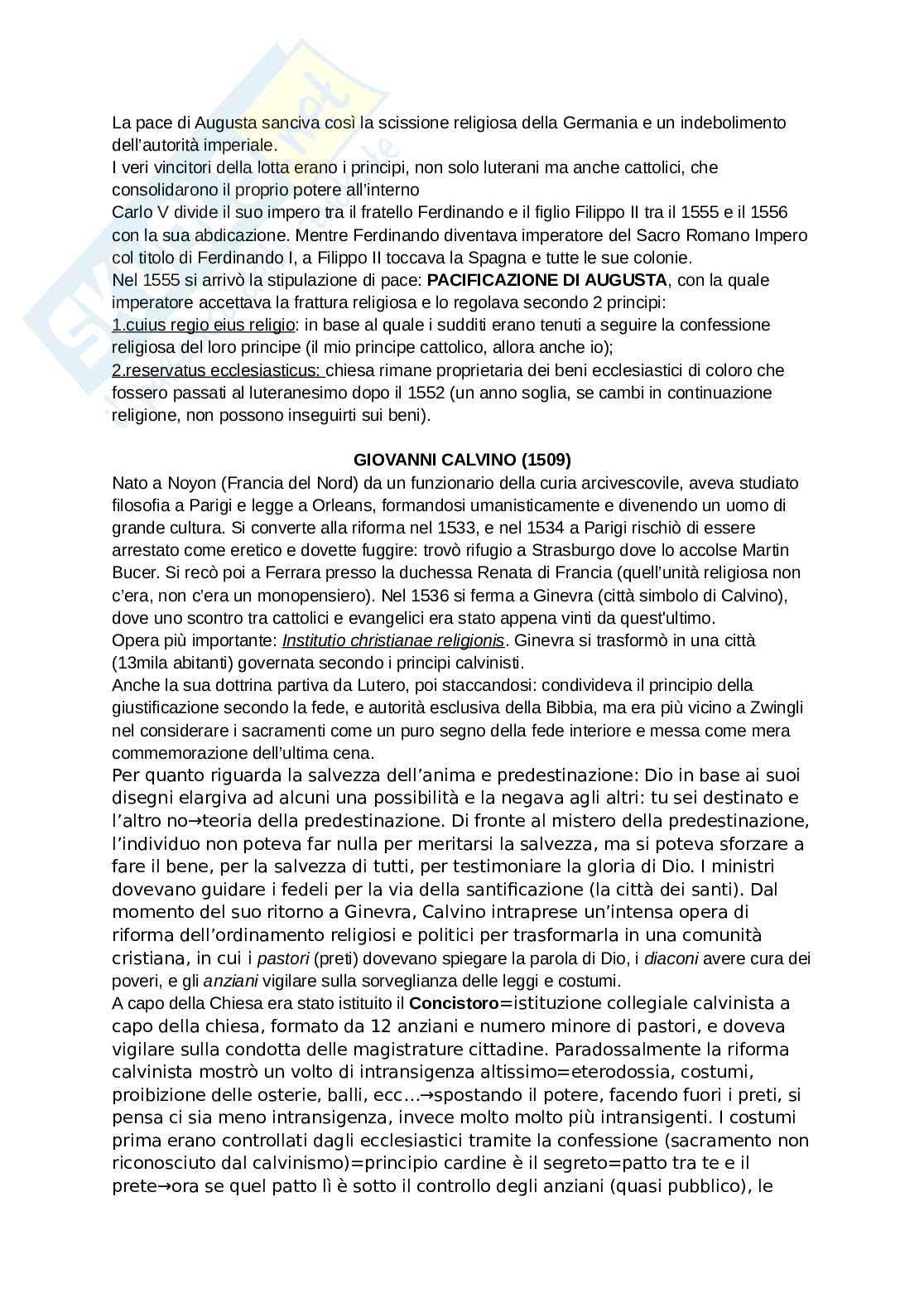 Appunti personali Storia moderna Pag. 31