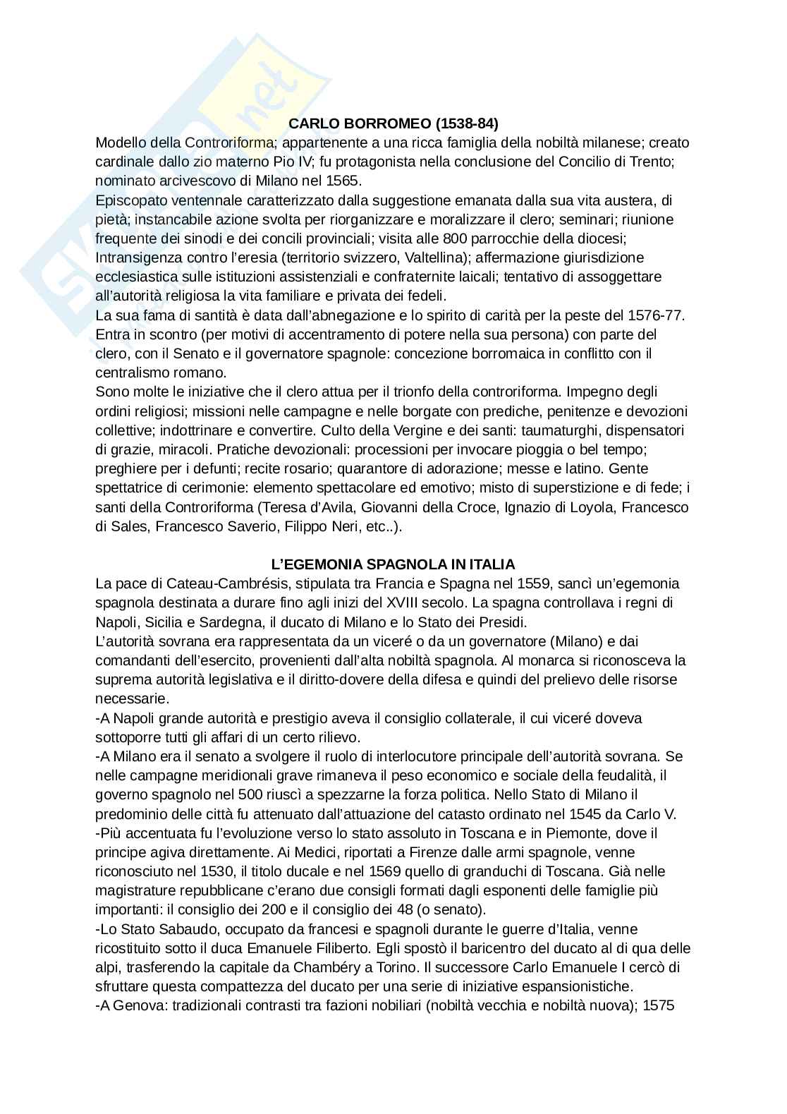Appunti personali Storia moderna Pag. 36