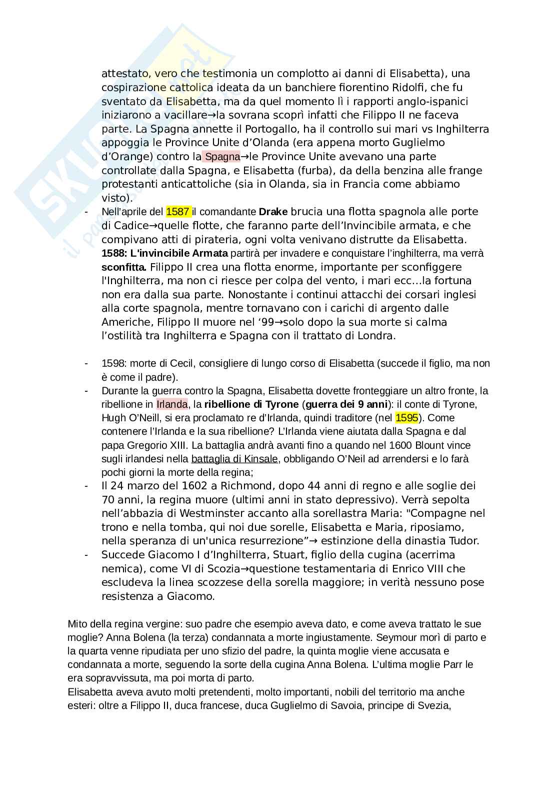 Appunti personali Storia moderna Pag. 51