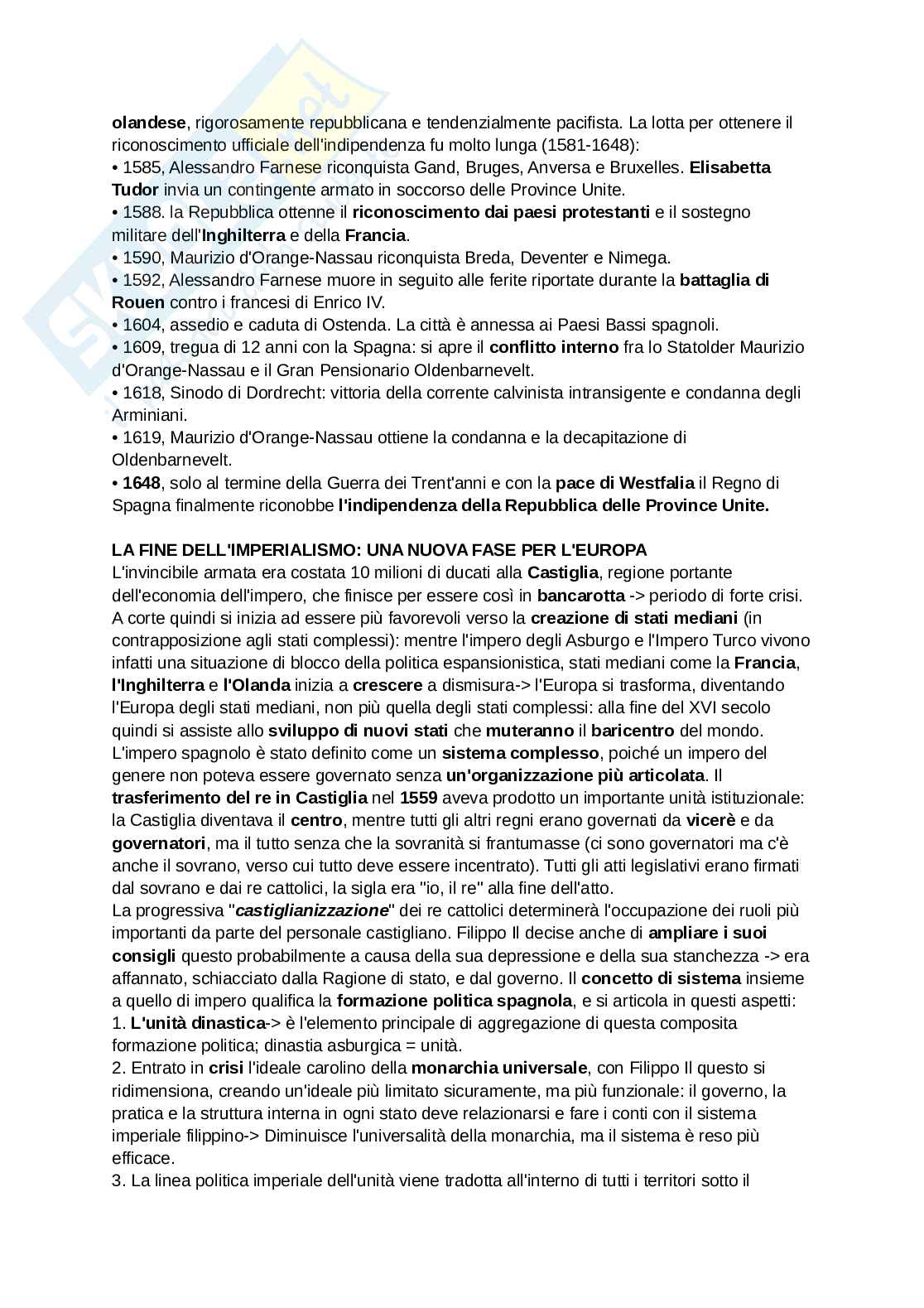 Appunti personali Storia moderna Pag. 61