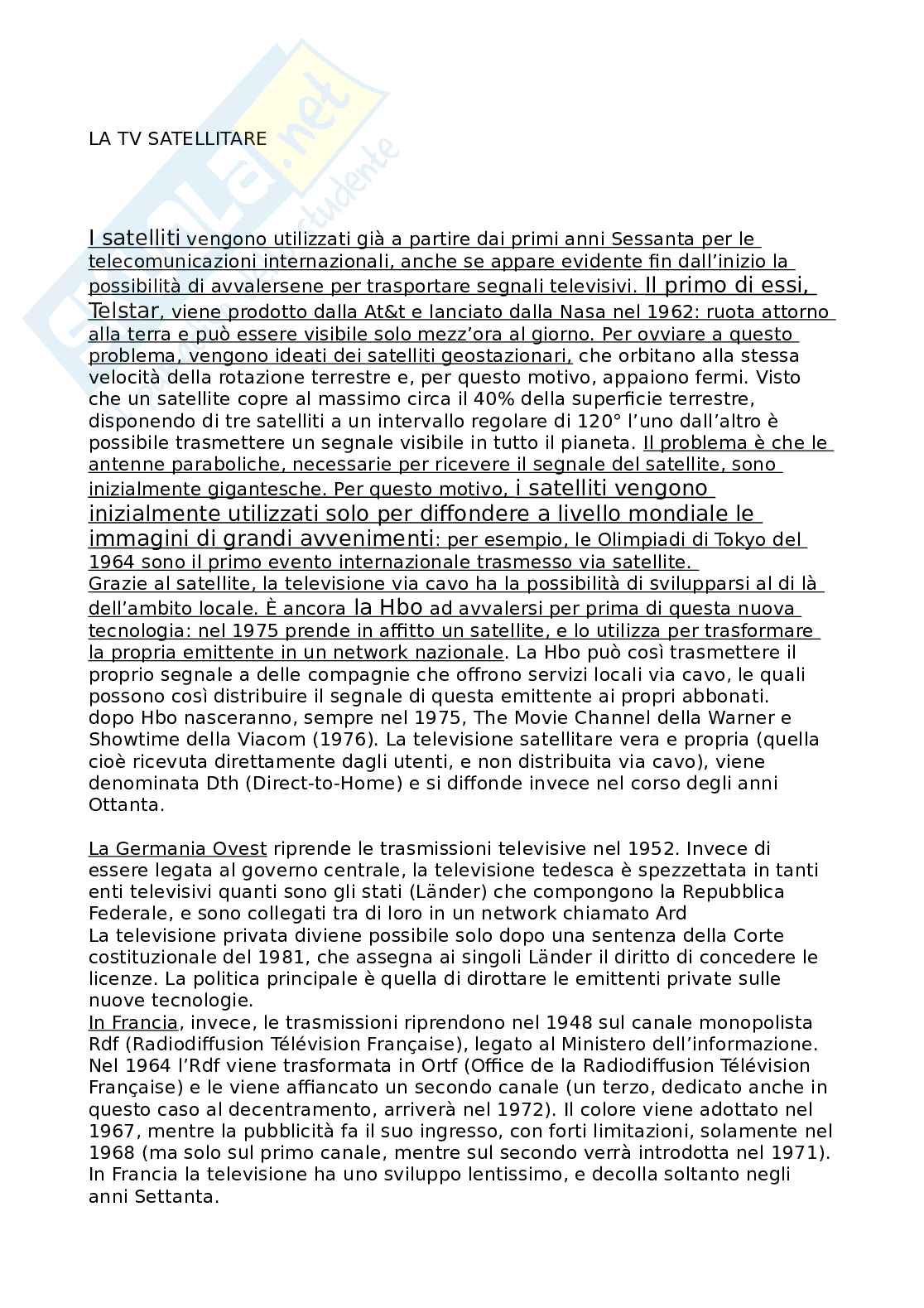 Appunti Storia della televisione Pag. 21