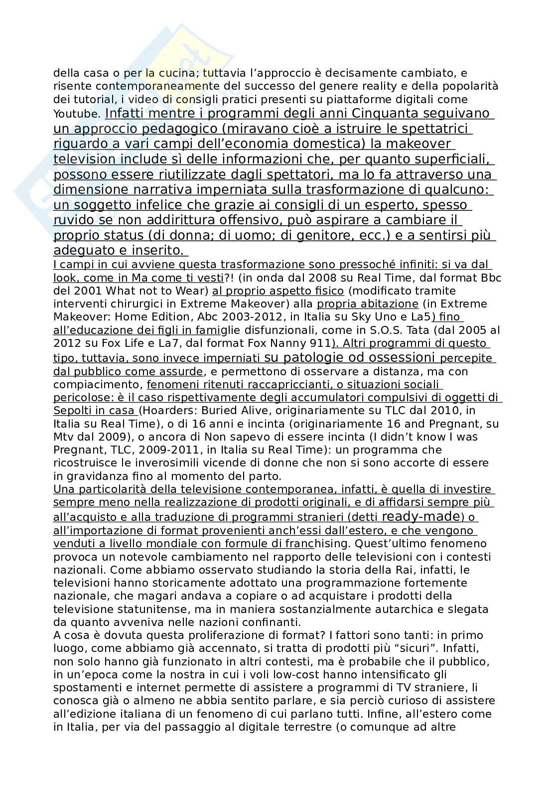 Appunti Storia della televisione Pag. 51