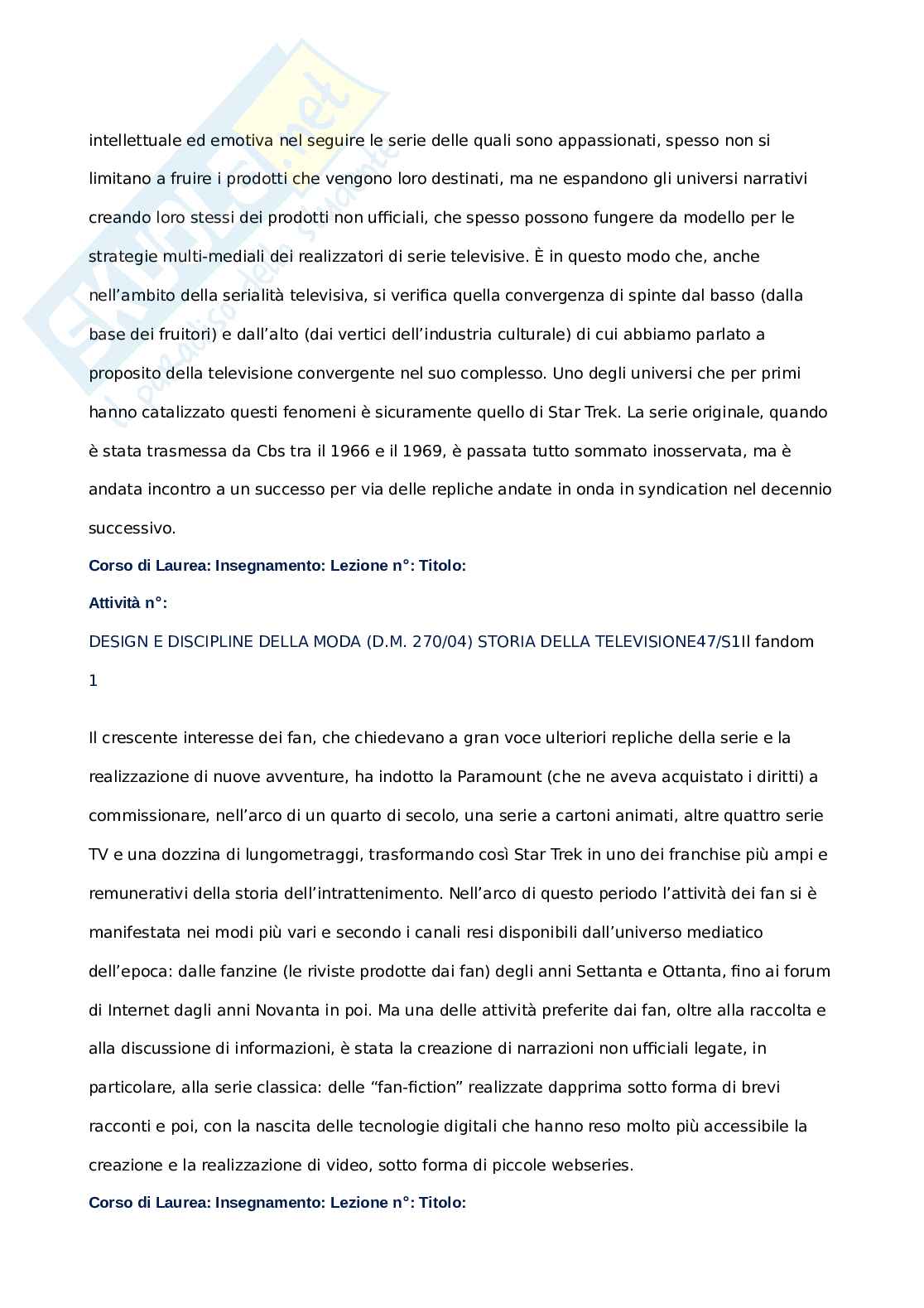 Appunti Storia della televisione Pag. 91